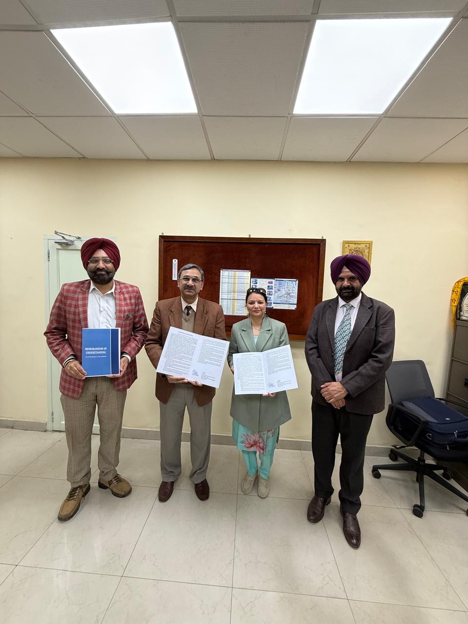 Govt Polytechnic Khooni Majra to have Technology Extension Center for skill Development and Entrepreneurship in Collaboration with Central Tool Room Ludhiana